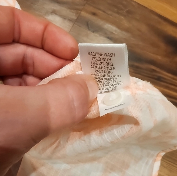 Craft & Borrow Roll Up Sleeve Button Down Pineapple Shirt - Picture 10 of 11